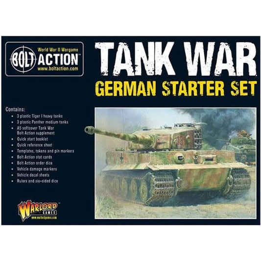 Warlord Games, Tank War German starter set, Bolt Action Wargaming Miniatures