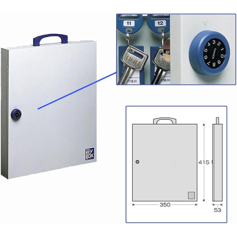 Tanabe Metal Industry Key Storage Box TANNER Dial Key Box ODC-30