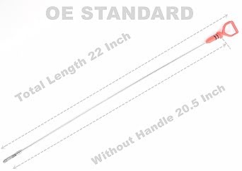 EASIMOR Engine Oil Dipstick Level Dipstick Compatible with Honda Accord Odyssey Acura RDX MDX RL TL 15650RCAA02