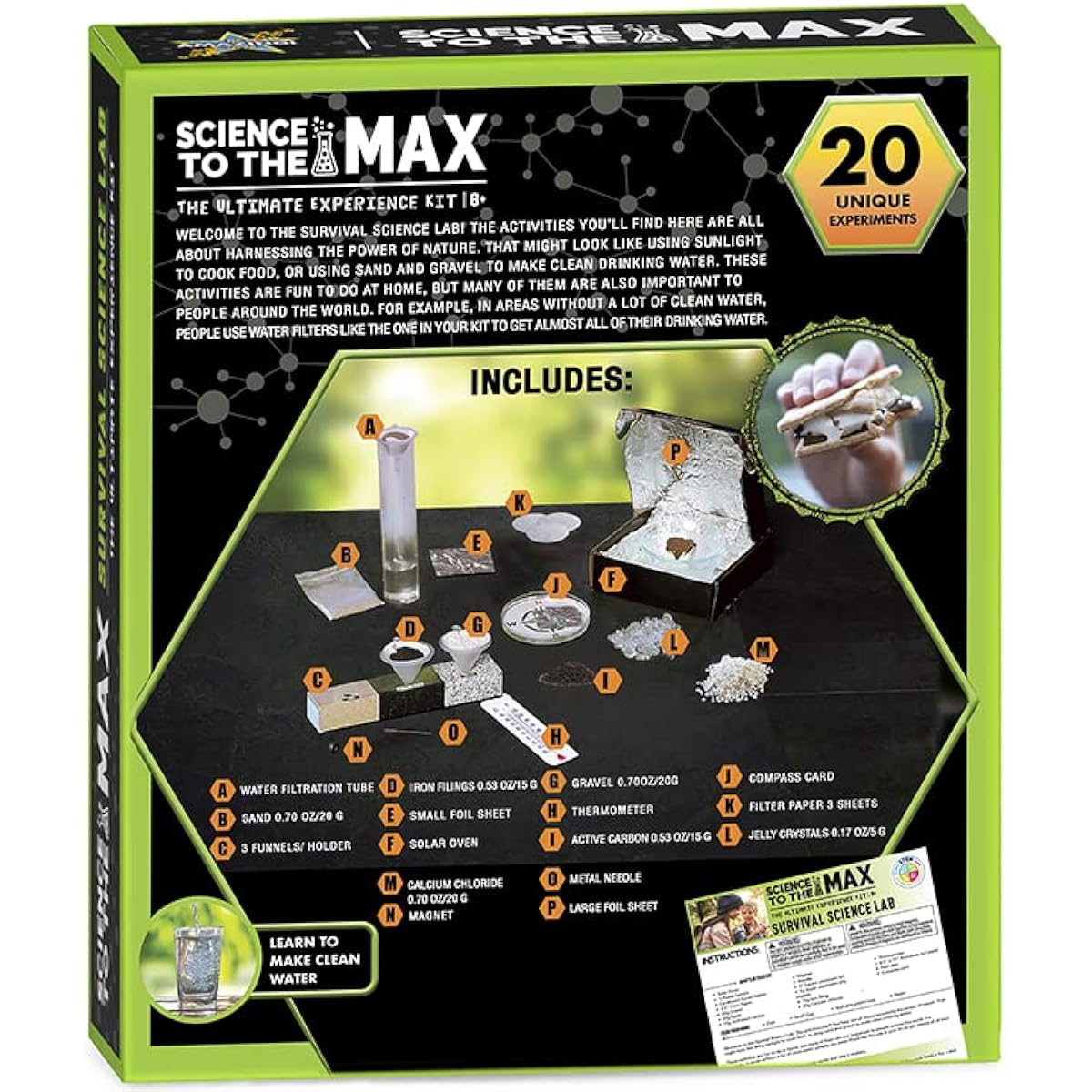 Be Amazing Toys Science to The Max Survival Science Kit