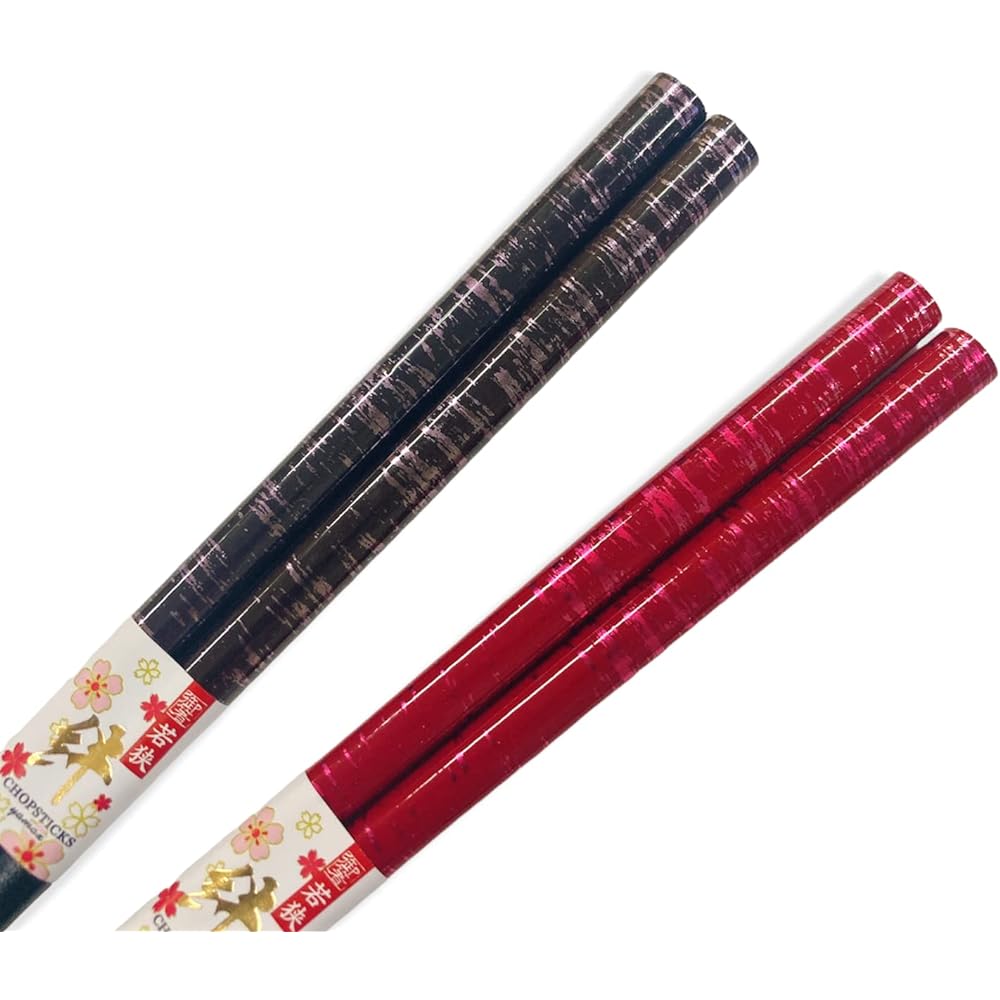 Couple chopsticks dyed dark brown red with design paulownia box and wrapping parents present gift father mother mother's day father's day respect for the aged day [12]
