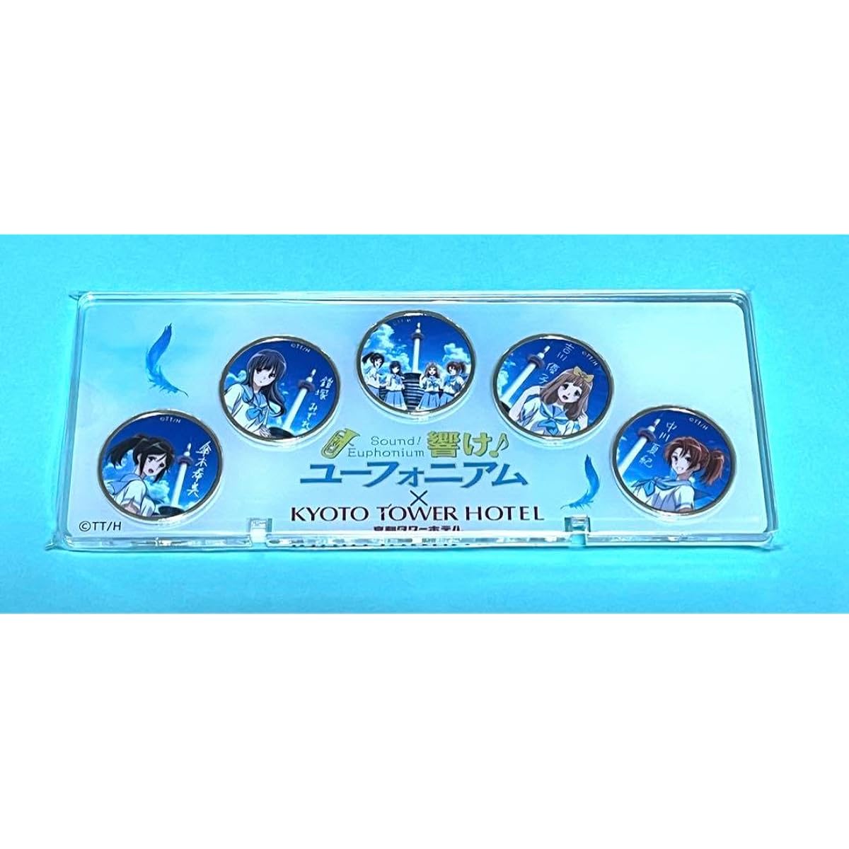 Sound Euphonium Kyoto Tower Limited Commemorative Medals Set of 5