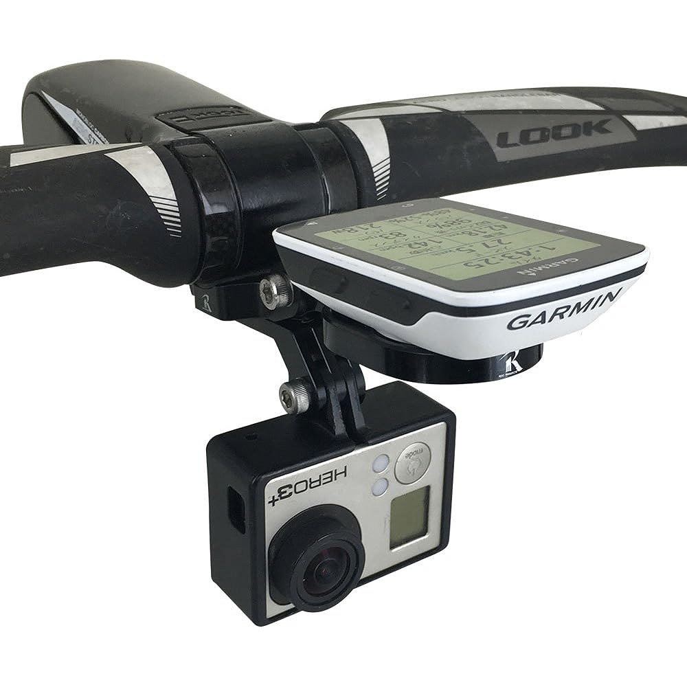 REC-MOUNTS Type29 Garmin Combo Mount for LOOK AERO STEM (695/795, with bottom adapter) [290-LOOK1+GP]