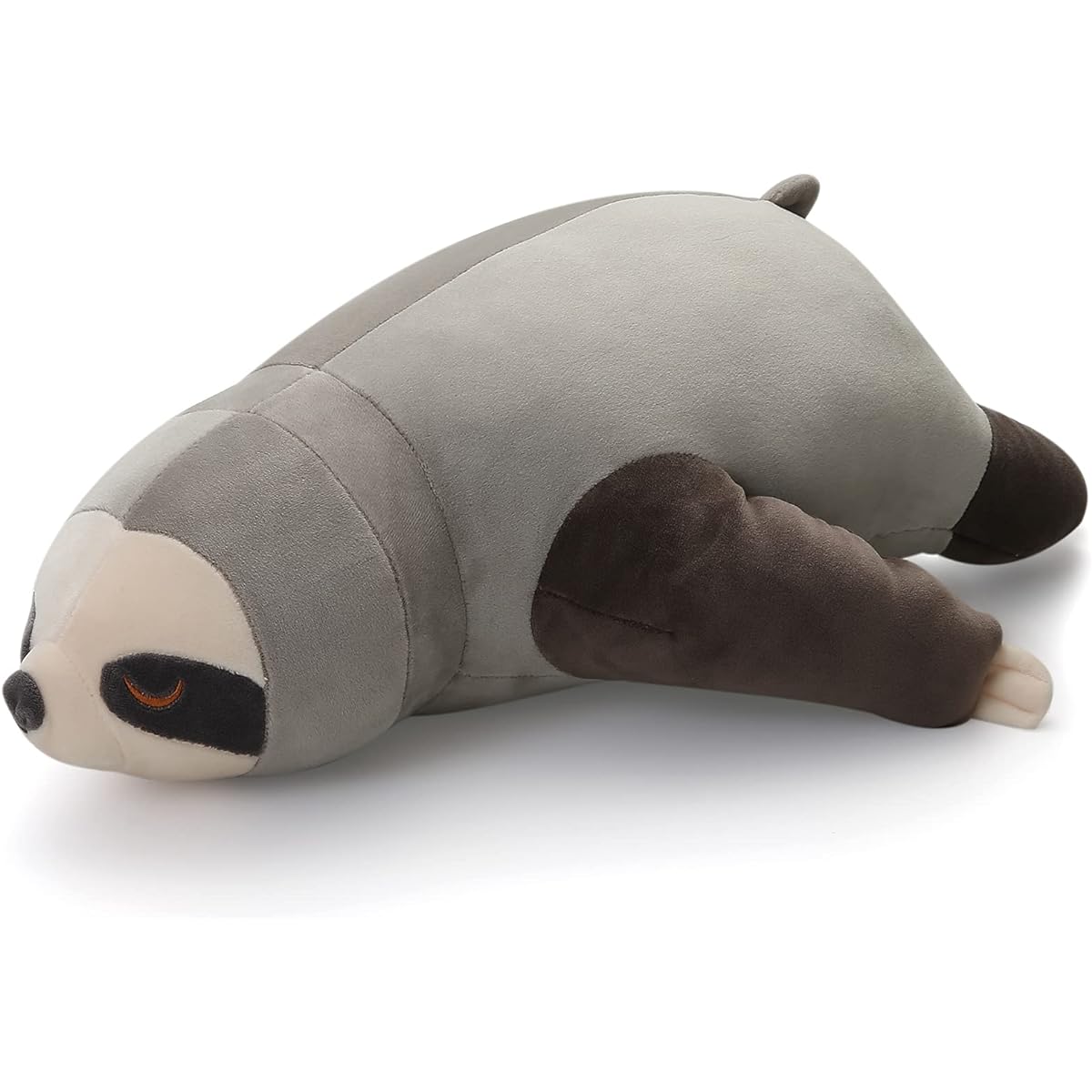 Niuniu Daddy Stuffed Animal Sloth Plush Toy 23.6 Inch Large Soft Huggable Plush Toy Cute Gift Pet Toy Body Pillow for Kids
