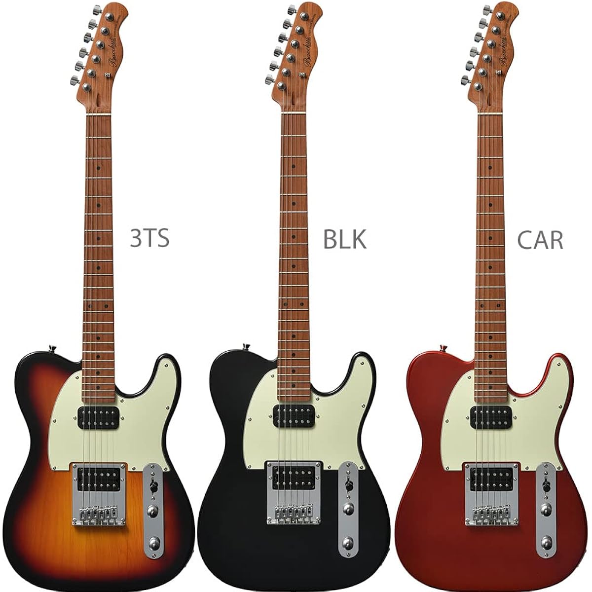 Bacchus BTE-3-RSM/M Electric Guitar Beginner 14-Piece Set [Includes MG10] SLPK Telecaster Type Roasted Maple Neck Bacchus