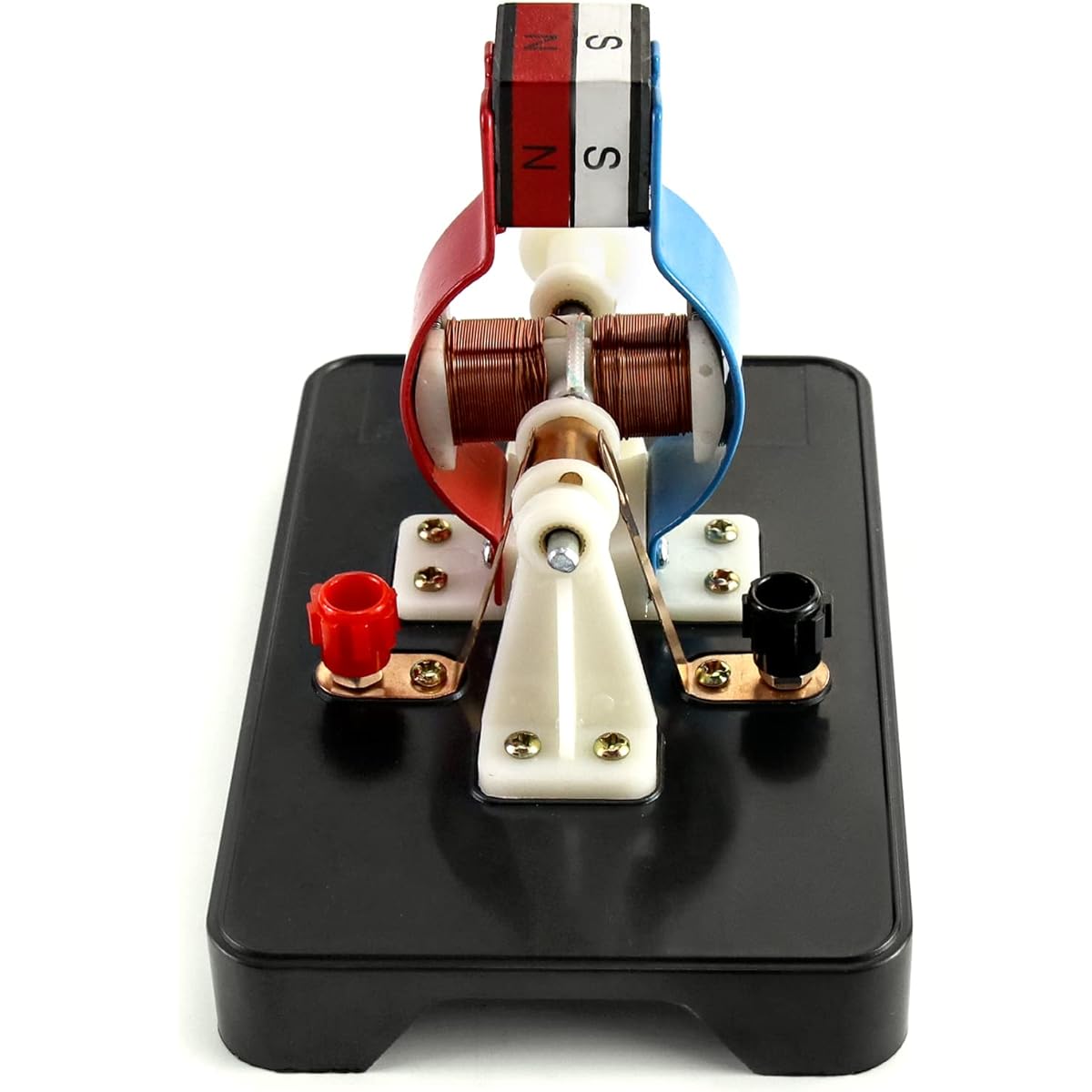 QWORK Electric Motor Kit DIY Simple Electric Motor Model Building Kit for School Laboratory Physics Science Education