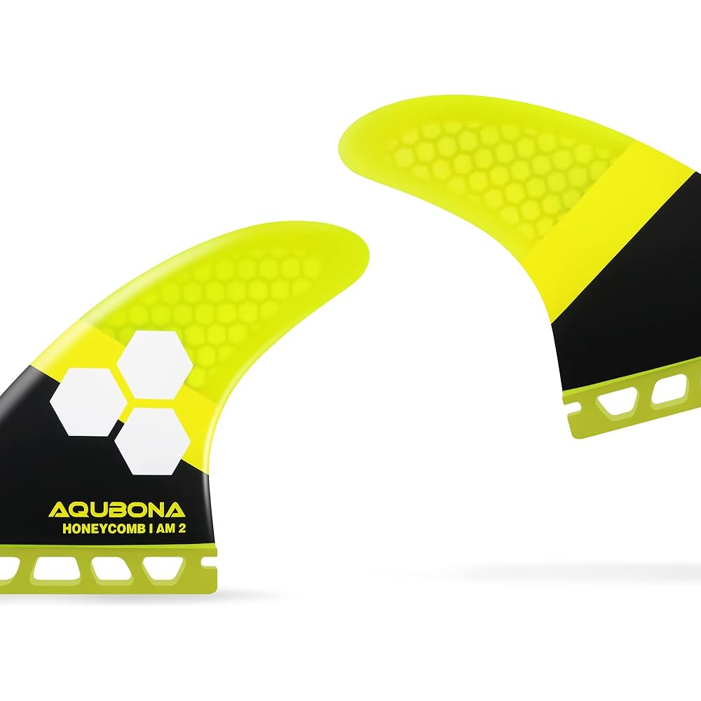 Surfboard double tab fin compatible 3 piece set size carbon surfing thruster surfing fins/AM2/MEDIUM