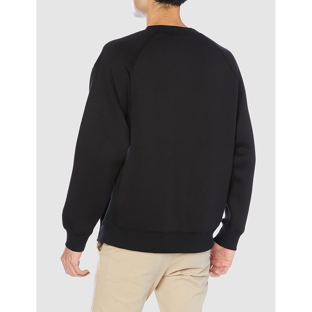 [Beam Slights] Sweatshirt Cardboard Knit Split Raglan Sweatshirt Men's