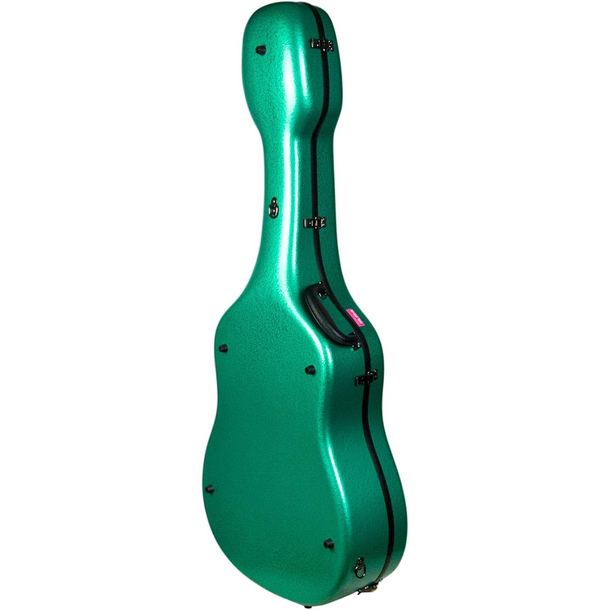 Fiberglass Guitar Hard Case D Style Matte Green