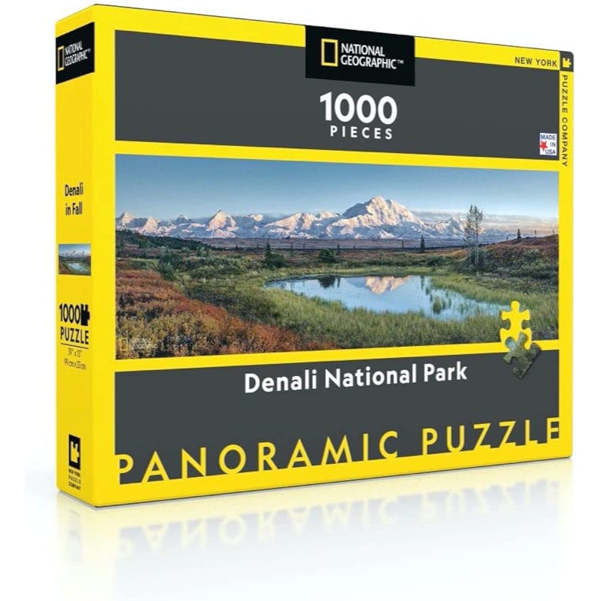 New York Puzzle Company - National Geographic Denali National Park - 1000 Piece Jigsaw Puzzle