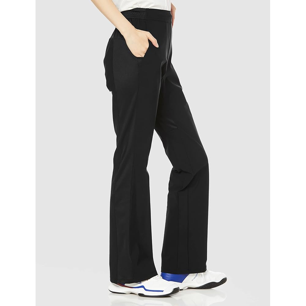 [Le Coq Sportif] Long Pants (Flare) for Tennis, Practice, Movement, Sweat Absorbent, Quick Drying, Stretch, Cool to the Touch, Women's