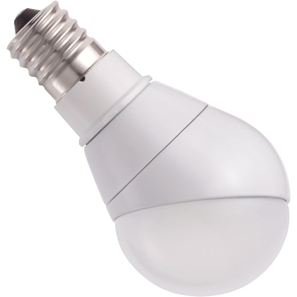 Panasonic LED light bulb, base diameter 17mm, equivalent to 40W light bulb, equivalent to light bulb color (6.4W), small light bulb/diagonal mounting type, compatible with closed fixtures LDA6LHE17BHS