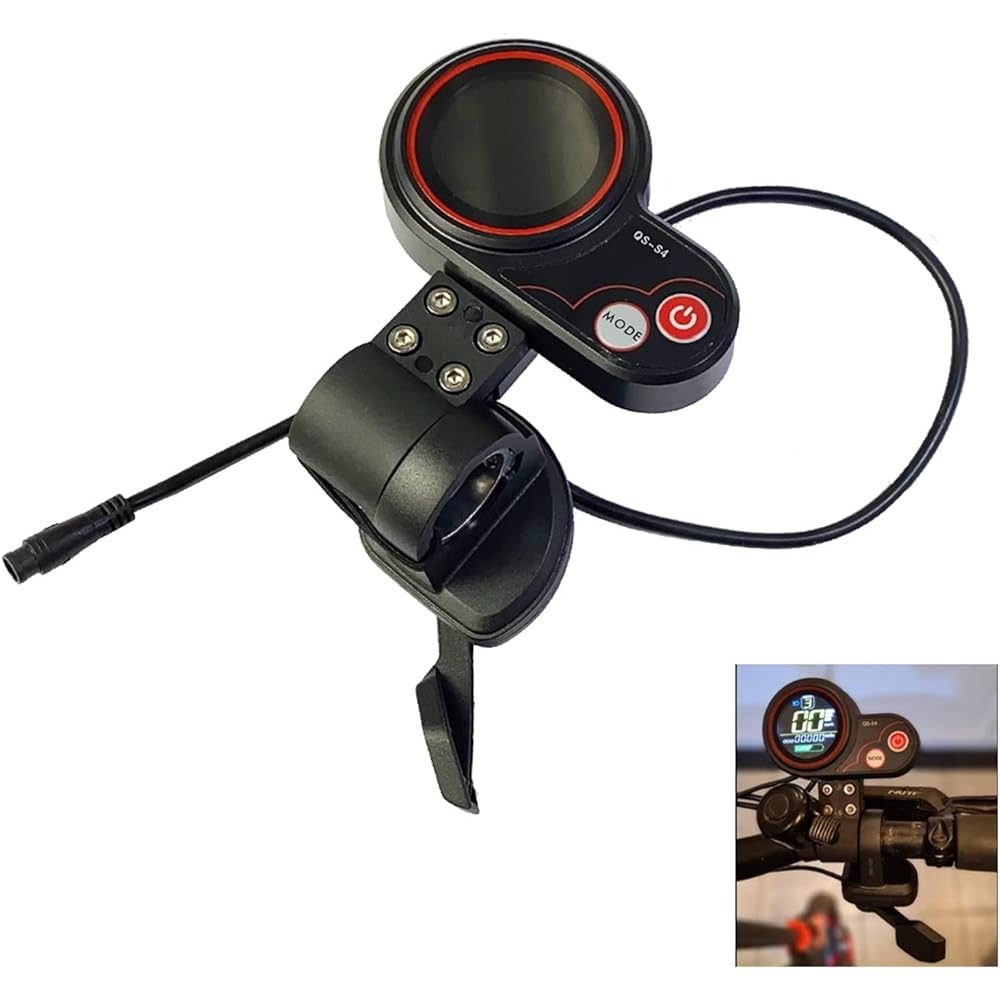Genggeng ZERO Thumb Throttle Electric Scooter LCD Display Kit Suit Compatible with ZERO 8 9 10 10X 11X 10 QS-S4 LCD (Color : 48V-60V Thumb)