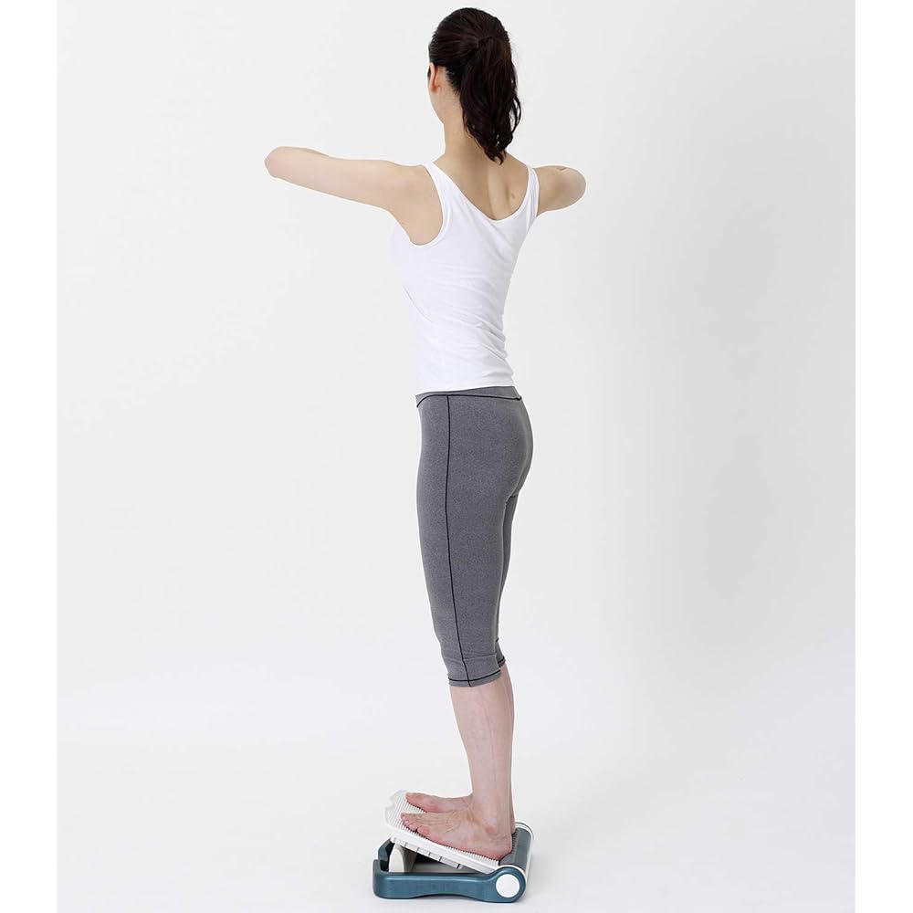 ALINCO Stretch Board, Navy and Pink, Calf, Ankle, Achilles Tendon, Forward Bend, Stretch, Home Time Exercise, EXG221N EXG221P