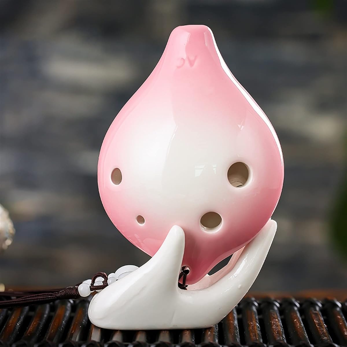 6 Hole Ceramic Ocarina 6 Hole Alto AC Tune Tao Xun Beginner Student Adult Ocarina Musical Instrument Ocarina Instrument (4)