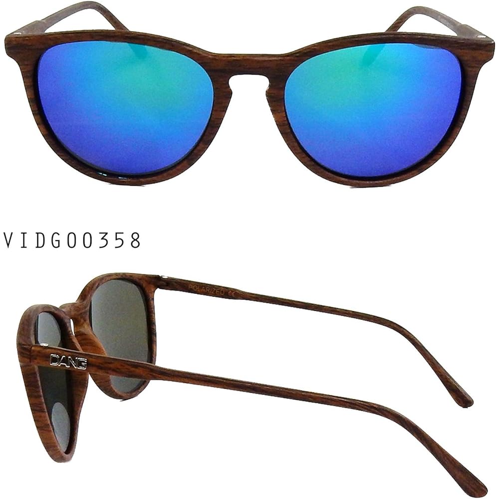 [Dan Shady's] Sunglasses Fenton Polarized Lenses FENTON Wood×Green Mirror Polarized vidg00358