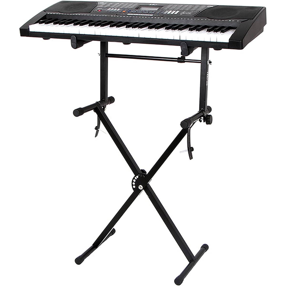 EXCEART Piano Keyboard Stand 1 Set Height Adjustable Electronic Keyboard Holder Electronic Piano Rack Practical Bracket