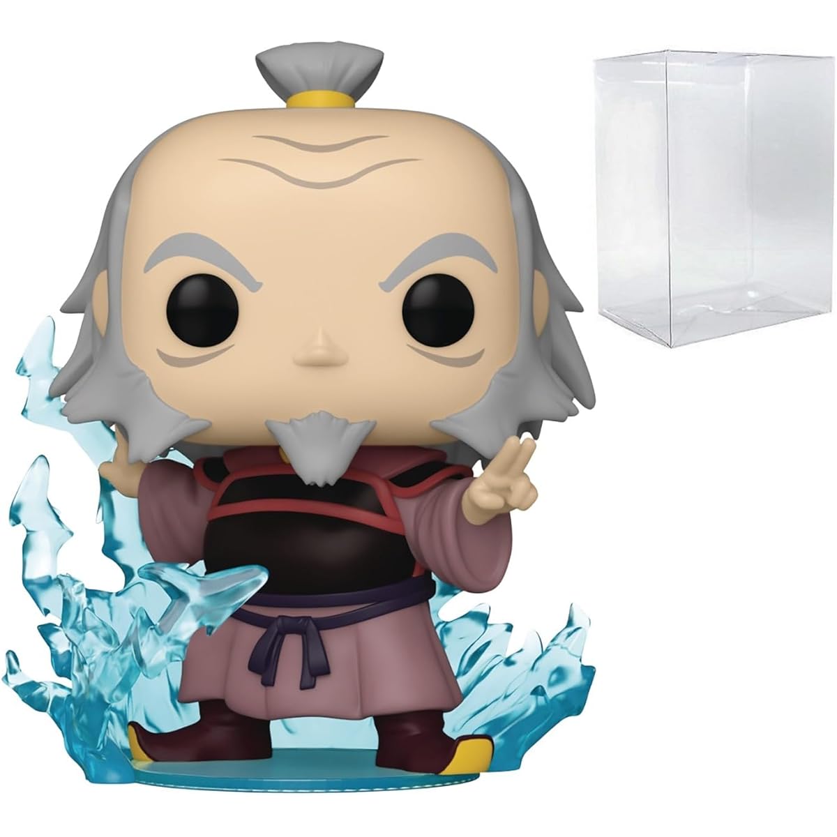 POP Animated: Avatar The Last Airbender - Lightning Funko and Iroh Vinyl Figure (Includes Compatible Box Protector Case) Multicolor 3.75