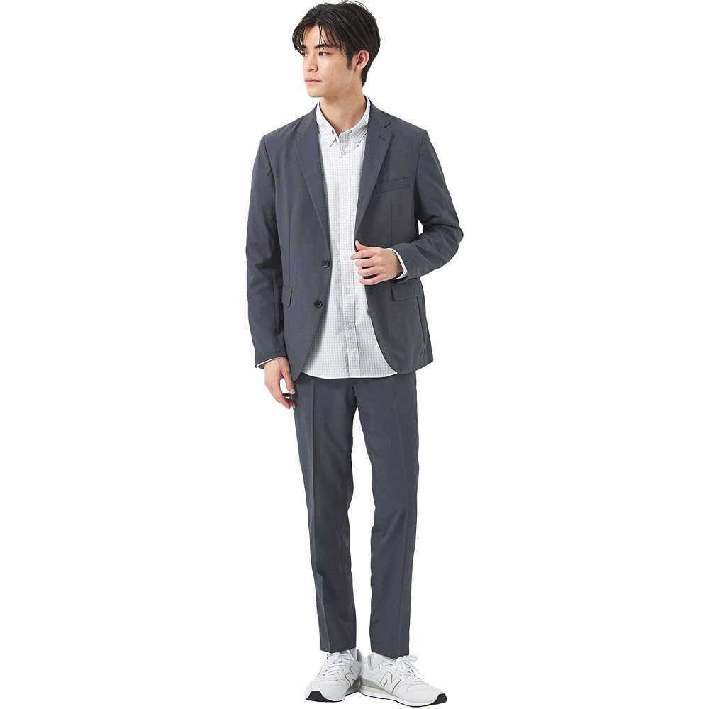 [United Arrows Green Label Relaxing] WEB Limited Dry Ester Slim Setup Jacket & Pants Top and Bottom Set - Absorbent and Quick Drying - 32221260409