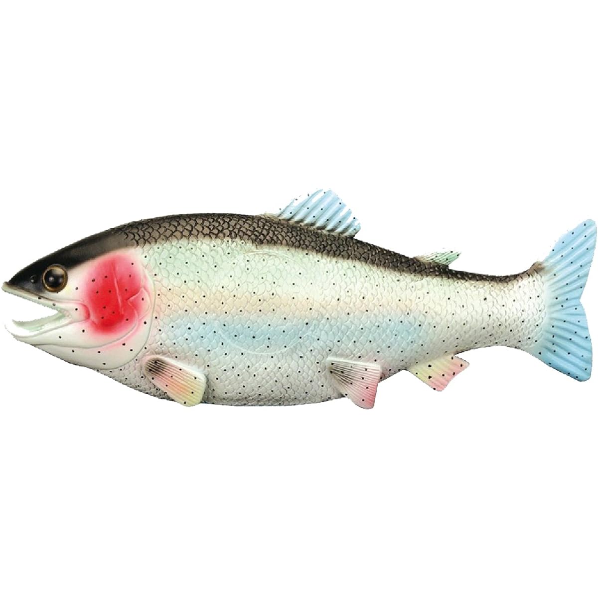 4pcs (Bulk Lot) Realistic Jumbo Size Fake 13" Rubber Trout Fish