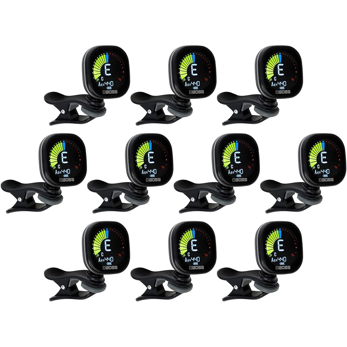 [Bulk Purchase] BOSS - Clip-on Tuner TU-05 10-Piece Set