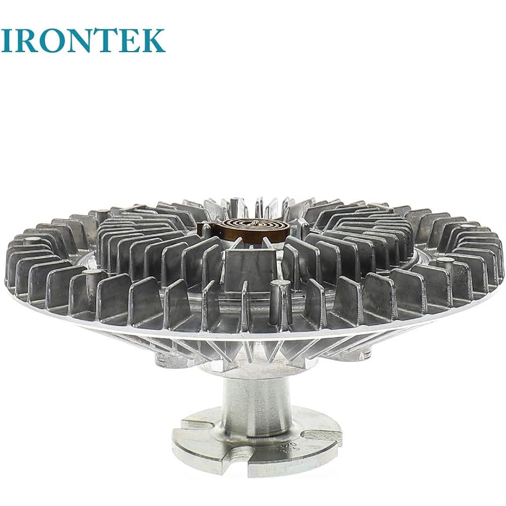 IRONTEK 2733 Engine Cooling Fan Clutch Ford E-150/E-250/E-350/F-150/F-250/F-350 1982-1986 Mercury Capri 1983-1995 Ford Mustang 1984-1986 Ford LTD, 1988-1996 Ford Bronco Radio. fan clutch.