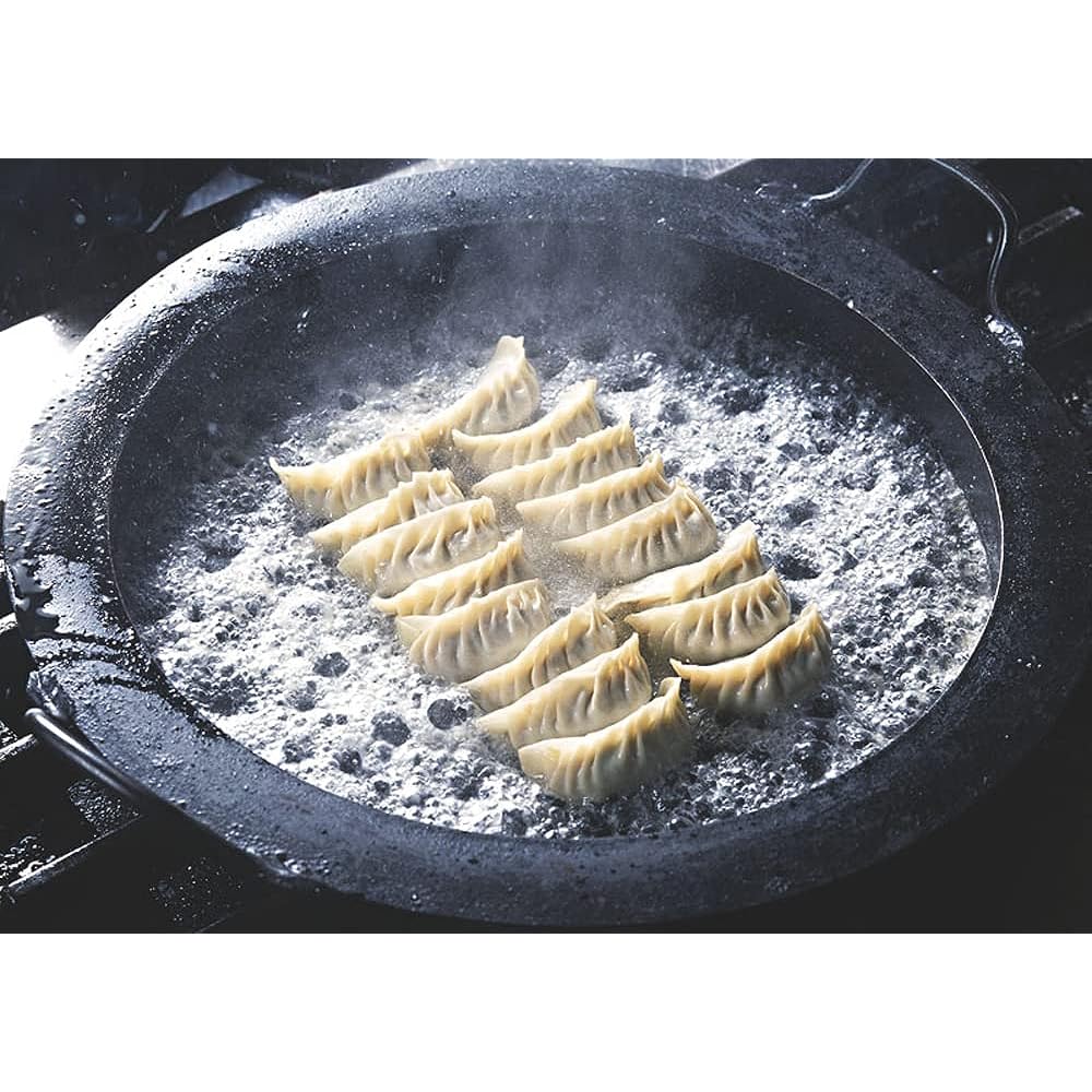 Kanda Kanda Iron Pot Gyoza Pot 30cm Made in Japan Iron Chinese Food 002002