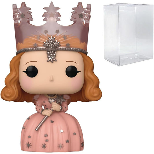 POP Movies: The Wizard of Oz 85th Anniversary - Glinda Good Witch Funko Vinyl Figure (with compatible box protector case), Multicolor, 9.5 cm