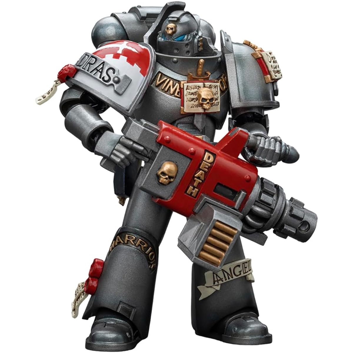 JoyToy Warhammer 40K: Grey Knights Strike Squad Grey Knight with Psiccannon 1:18 Scale Action Figure