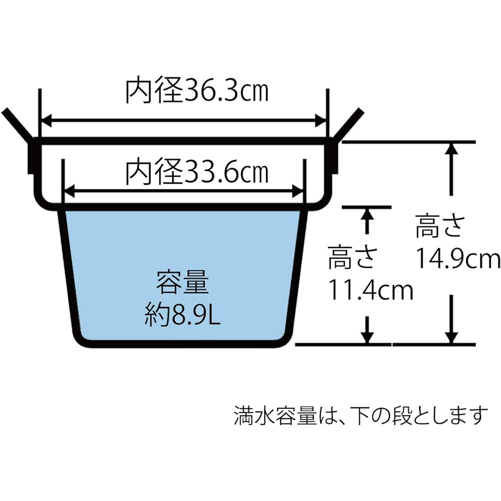 HOKUA Meister Aluminum Extra Thick Circle Pot (with Scale) 36cm AEV03036
