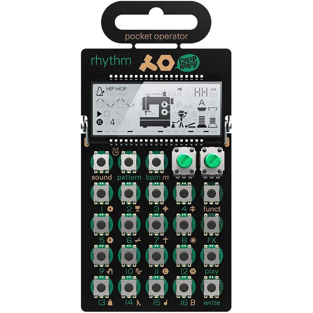 TEENAGE ENGINEERING drum machine PO-12 rhythm