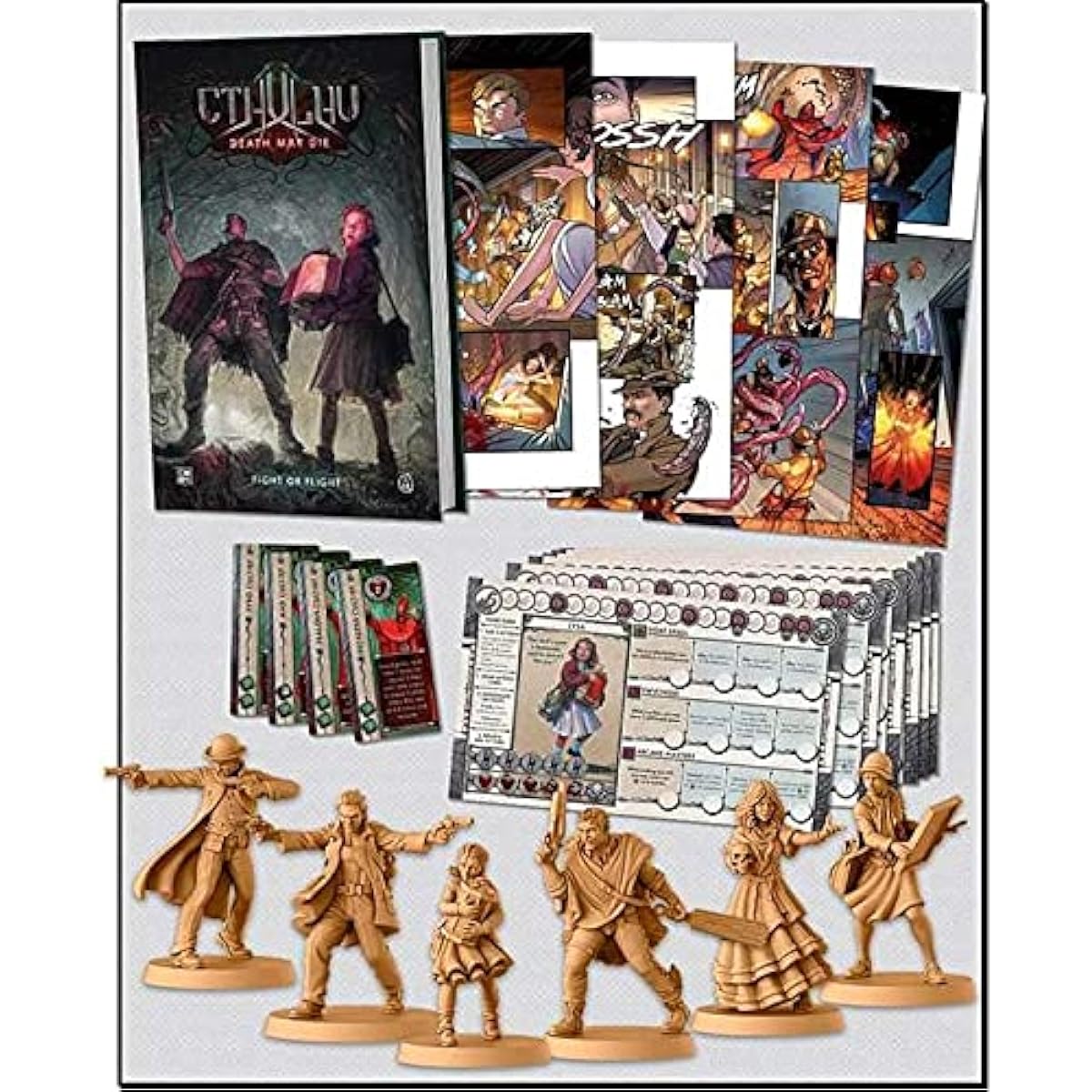 Comics Kickstarter Exclusive Cthulhu Die or Die: Fight or Flight