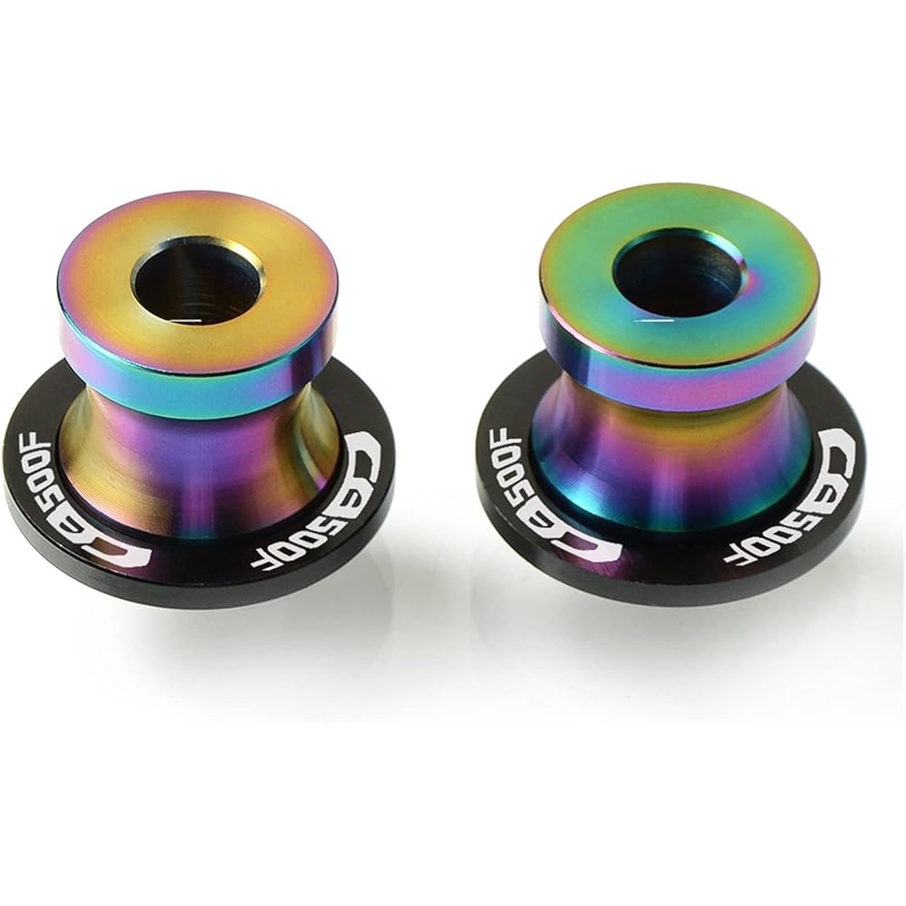 Stand Screw Slider Motorcycle M8 Fixed Screw Swing Arm Swing Arm Spool Slider Support is very suitable for Honda CB500F CB500 F/X 2013 2014 2015 2016 2017 2018 (Color: 2)