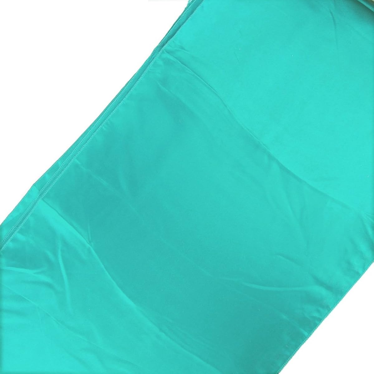 Homeford Satin Fabric Table Runner, 14" x 108", Blue