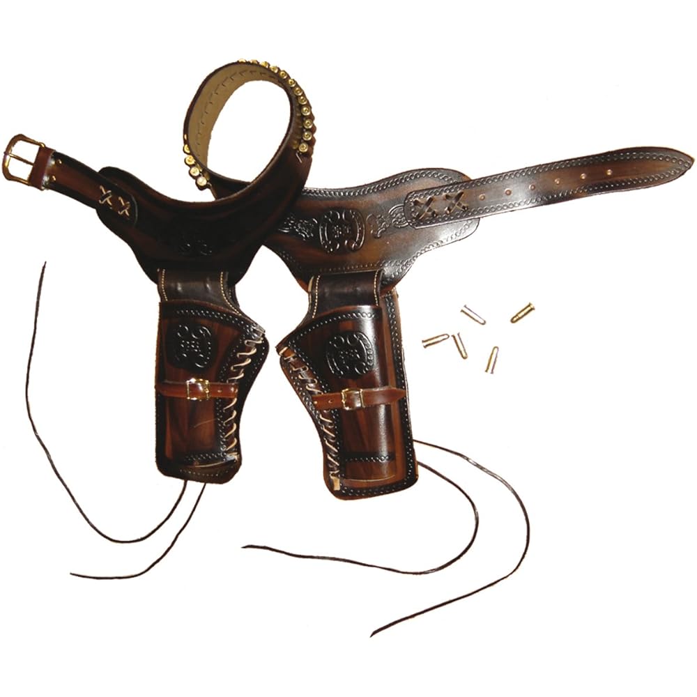 Accessories 704 Revolver for 2 guns Gun belt with 24 bullets