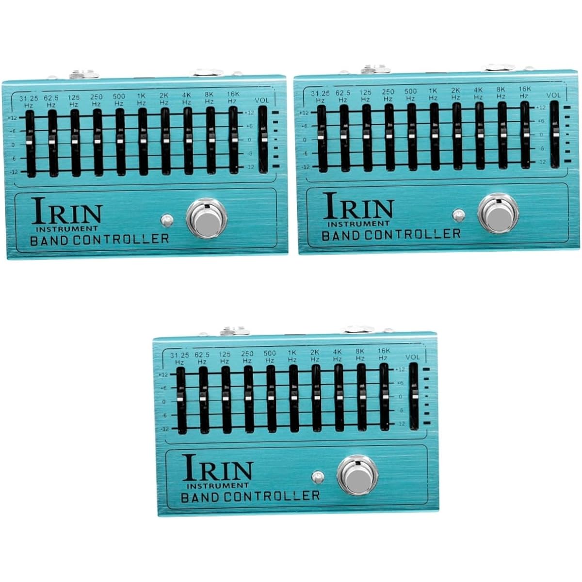 Vaguelly 3pcs Electric Guitar Model Guitar Effect Pedal Guitar Delay Pedal Bass Guitar Effector Electric Guitar Effector Electric Guitar Effector Metal Distortion Pedal