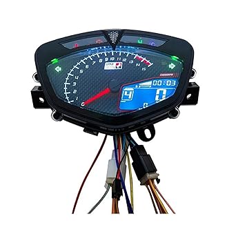 LED Indicator Odometer Fits for Lc135 V1 Jupiter MX Uma Motorcycle Speedometer LCD RPM Tachometer Meter 2X Digital Meter