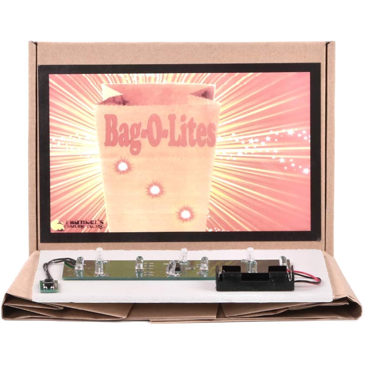 SUMAG Bag O Lites Paper Bag Finger Light Magic with Tricks Red Light Magic