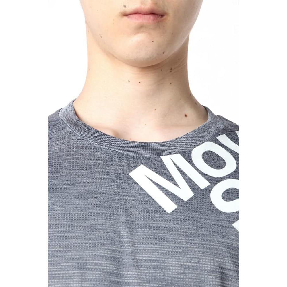 [DESCENTE] Short Sleeve Shirt T-Shirt Sweat Absorbent Quick Drying Stretch Highly Breathable Training MOVESPORT Men's DMMTJA54