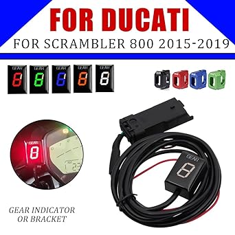 Digital Meter Display Ducati Scrambler 800 Scrambler 800 2015 2016 2017 2018 2019 Accessories Gear Indicator Speed Display Motorcycle Gear Meter Indicator Meter Display