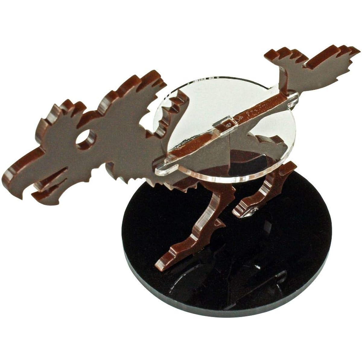 Terror Bird Character Mount, 50mm Round Base, Brown