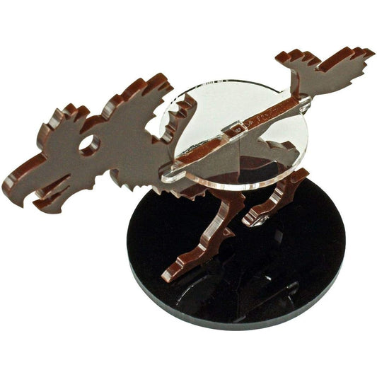 Terror Bird Character Mount, 50mm Round Base, Brown