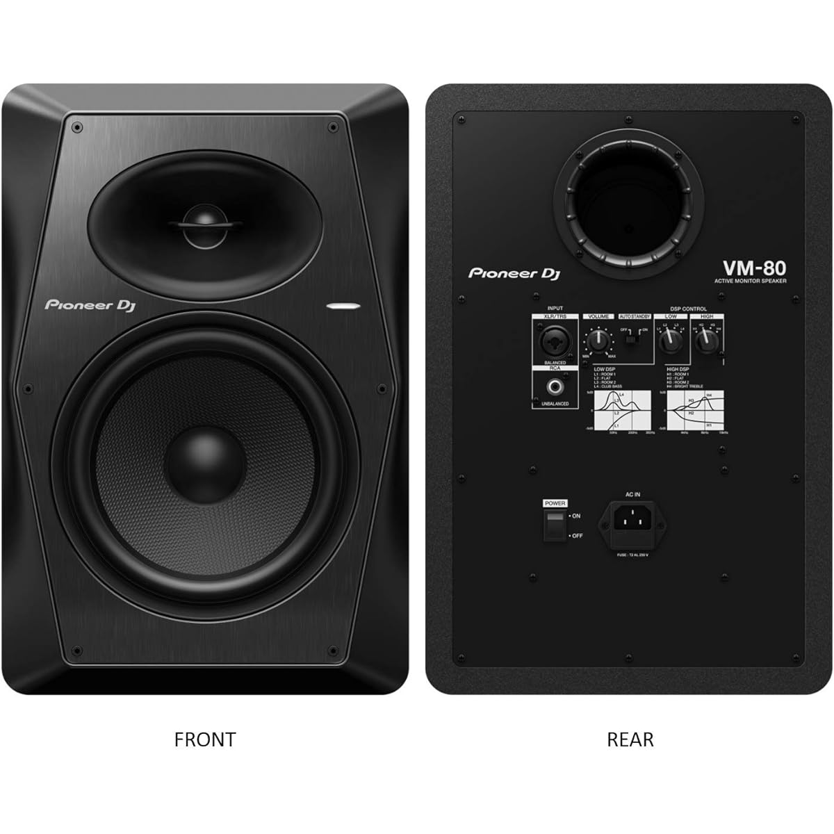 Pioneer DJ active speaker VM-80 (8inch/1 unit)