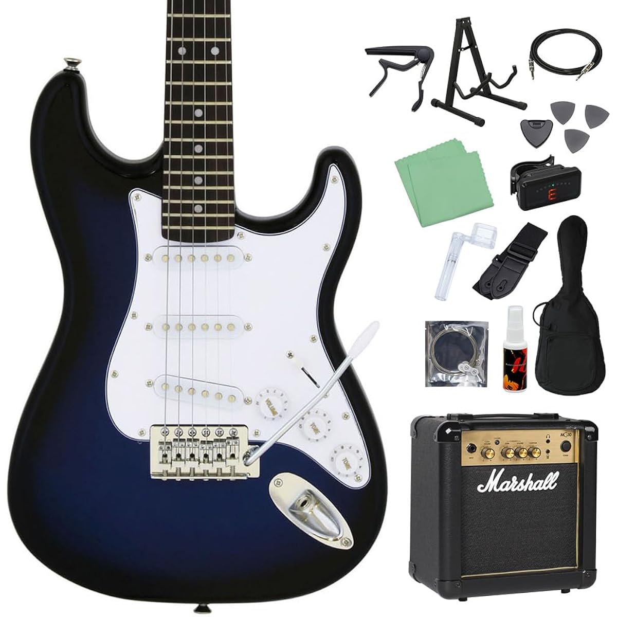 LEGEND LST-MINI BBS Electric Guitar Beginner 14-piece Set [Includes MG10] Legend