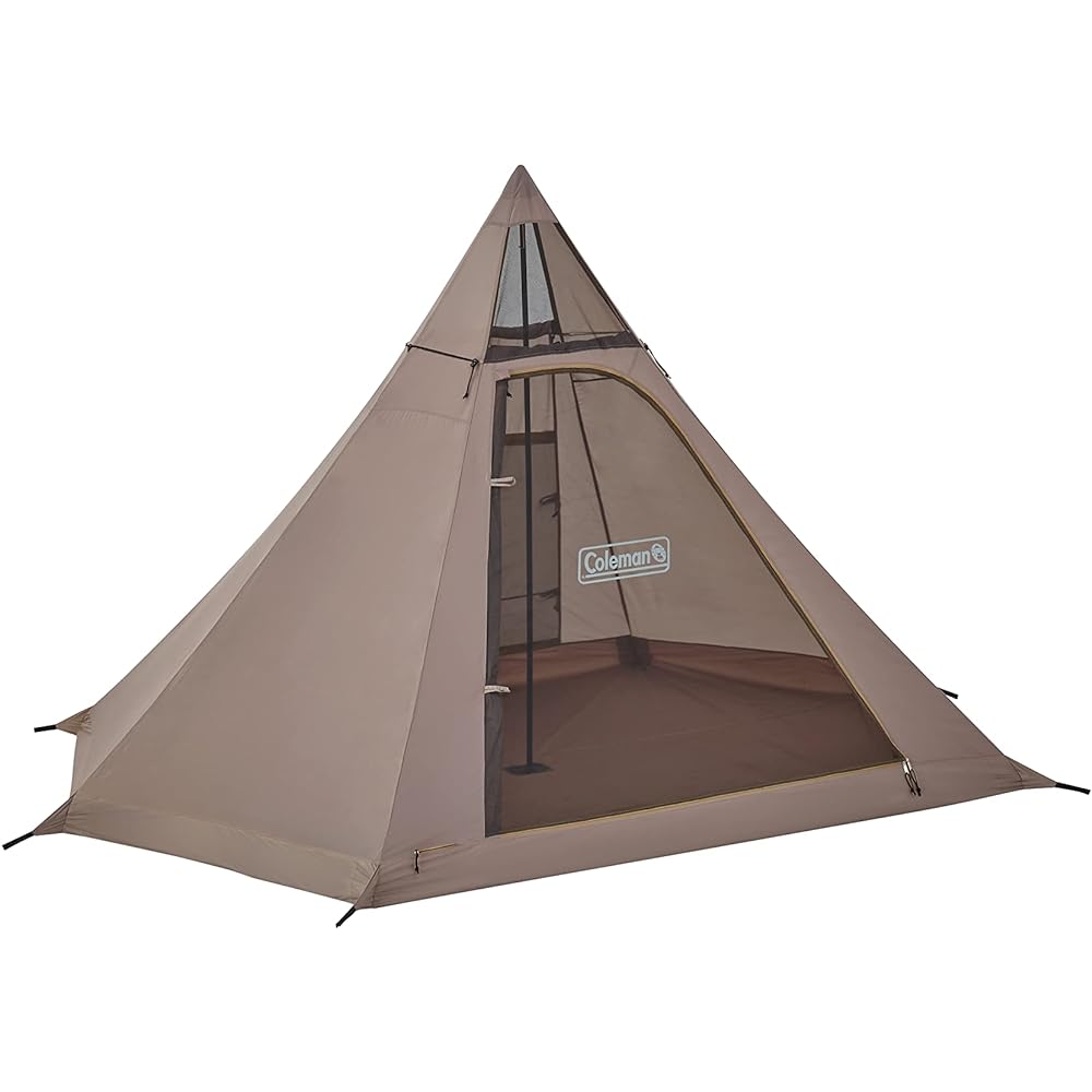 Coleman Tent Tepee/ST (Greige) for 3~4 People Shade