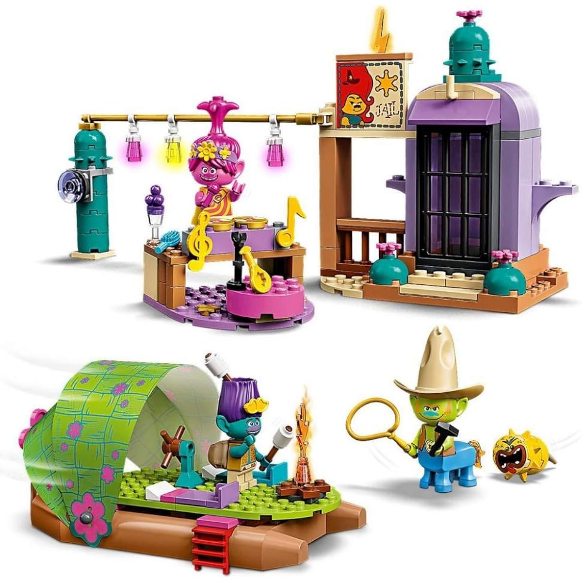 LEGO Trolls World Tour 41253 Lonesome Flats Raft Adventure New 2020 (159 Pieces)
