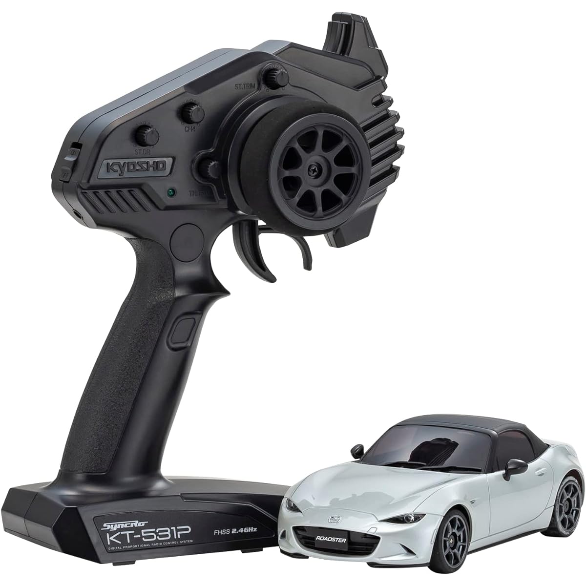 Kyosho Kyoso Mini-Z RWD MR03RWD r/s Mazda Roadster Ceramic Metallic Electric Radio Control Ready Set 32341PW
