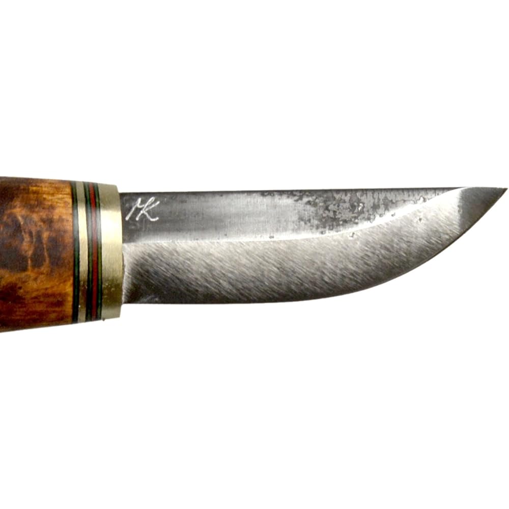 Nordic Scandinavian Outdoor Knife Kauhavanpuukopaya Valirapuvisa 80#502 Natural 03-01-paja-0012