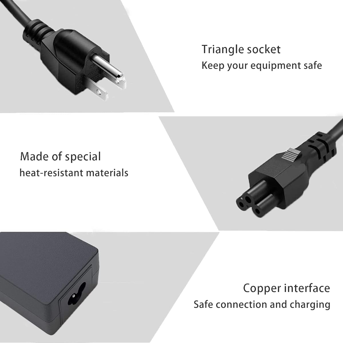 12V 8.5A 100W AC to DC Converter Car Cigarette Lighter Socket AC/DC Power Adapter Power Adapter for Car Vacuum Cleaner/Air Compressor/Portable Freezer/Other Devices