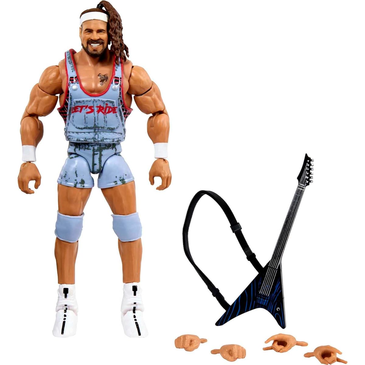 WWE Rick Boog Elite Collection Action Figure Deluxe Articulation Authentic Details Iconic Accessories 6"
